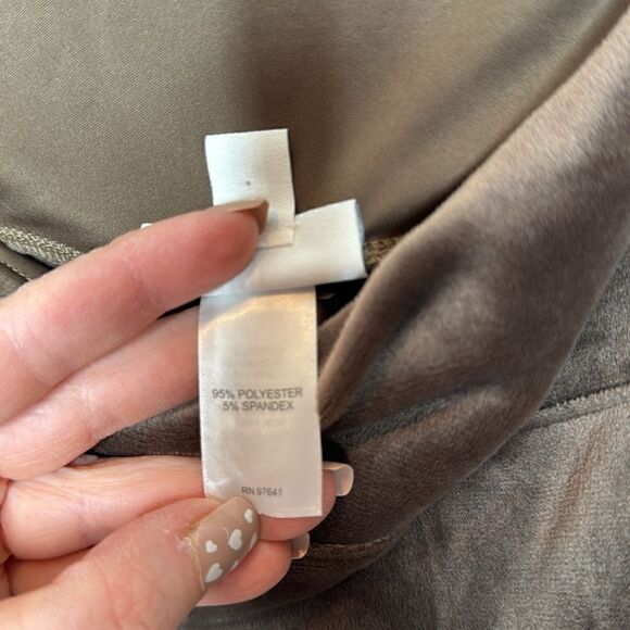 J.Jill Pure Jill Velvet Cropped Pull On Sleep Sweat Pants. Size XL Petite. - Picture 5 of 9